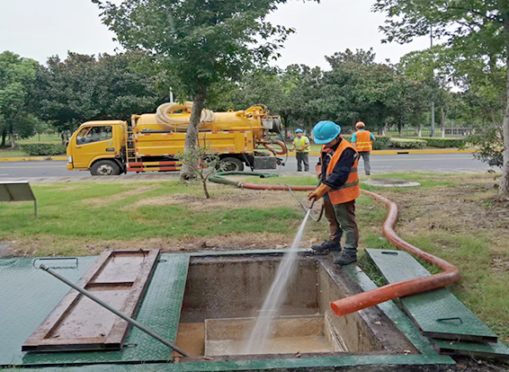 北仑化油池清理